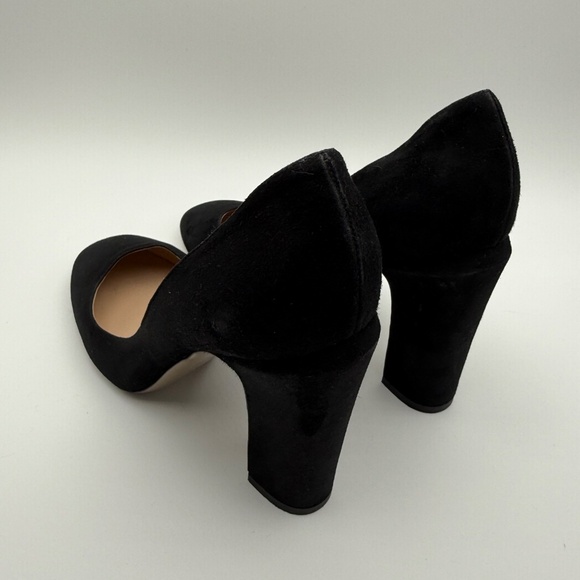 VALENTINO SUEDE ROUND TOE PUMPS SIZE 37.5 - Picture 4 of 6